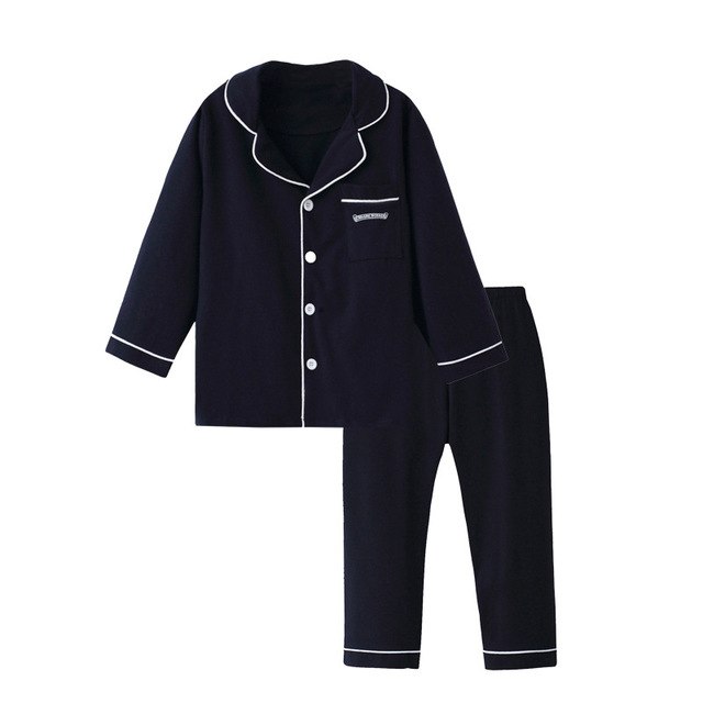 Adorable Solid Color Pajamas For Kids 3