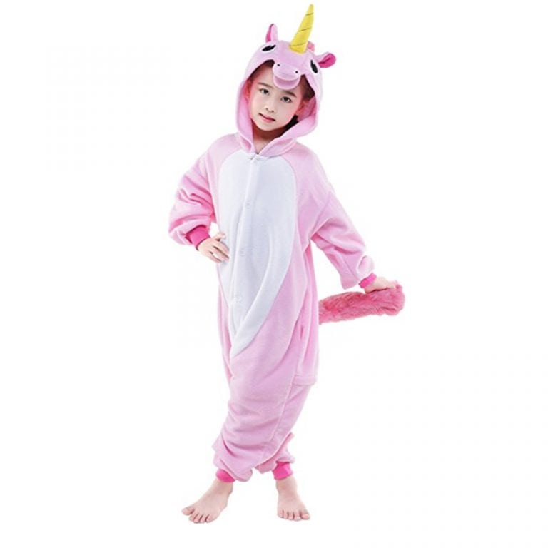 Children Unisex Unicorn Onesie Animal Pajamas Boys/Girls 4