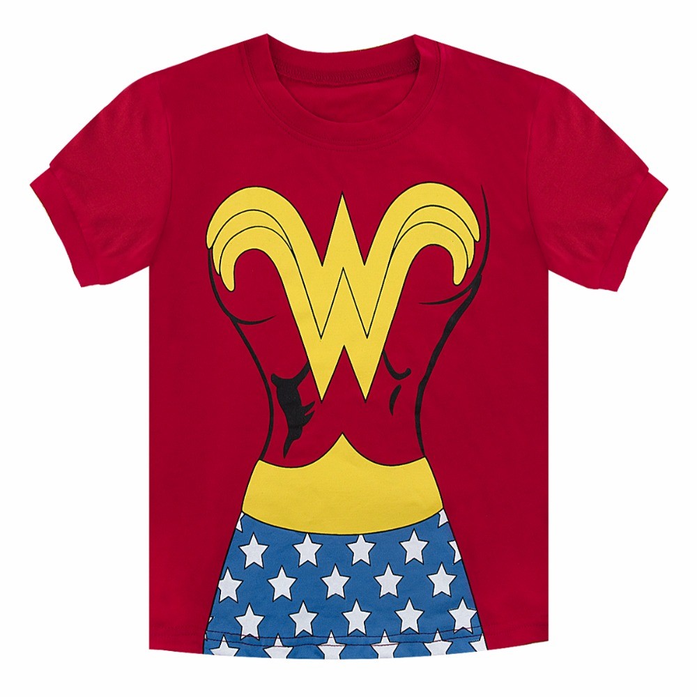 Wonder Woman Short Pajamas for Girls 2