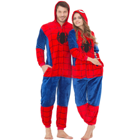 Matching Spiderman Pajamas for Couples