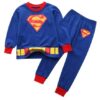 Cute Superhero Theme Kids Pajamas 7