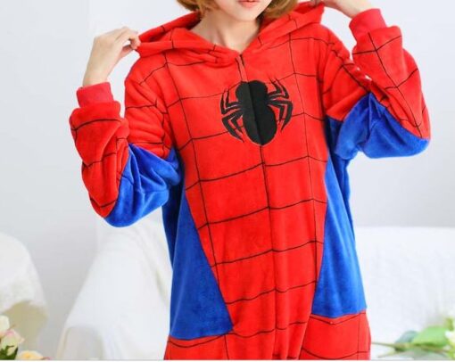Spiderman Unisex Matching Pajamas for Couples 1