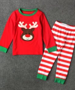 Bear Christmas Pajamas For Toddlers 5