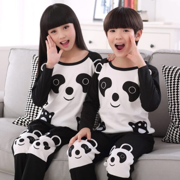 Animal Print Matching Family Pajamas Set 2