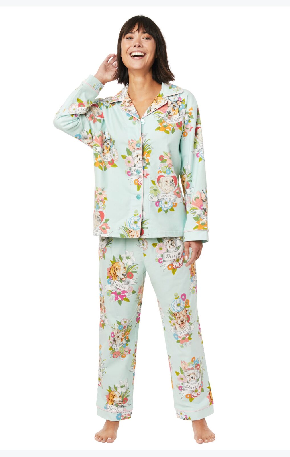 Flannel pajamas for women