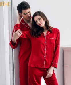 Couple Matching Silk Pajamas for Every Occasion 10