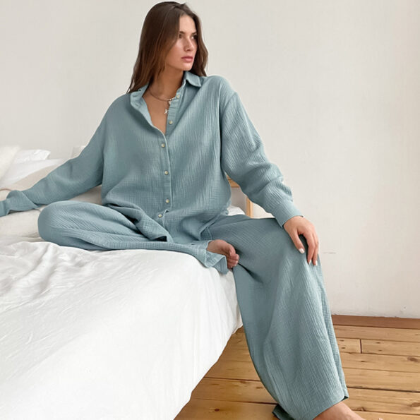 Autumn Pyjama with Double Layer Gauze 1