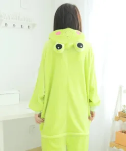 Funny Frog-Themed Flannel Pyjama Set 10
