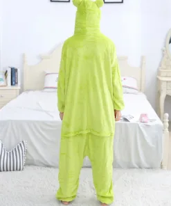 Funny Frog-Themed Flannel Pyjama Set 12