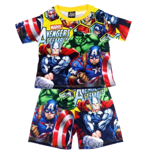 Marvel Avengers Kids Flannel Pajama Set 2